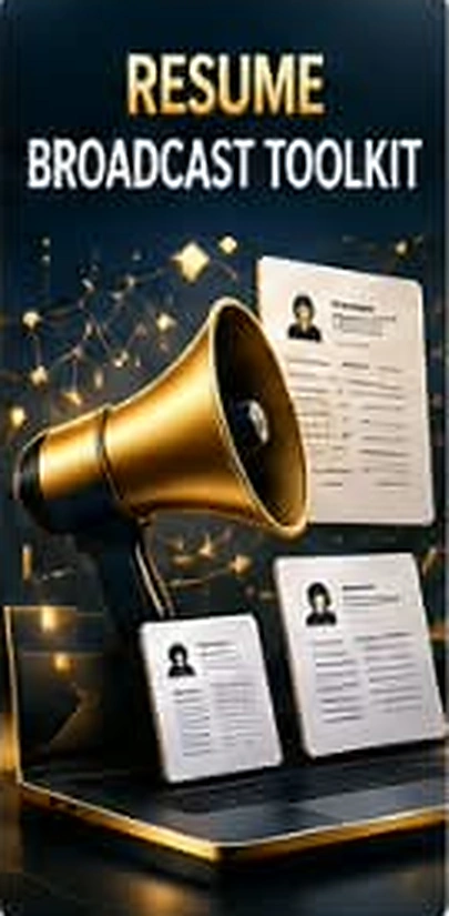 Resume Broadcast Toolkit product mockup