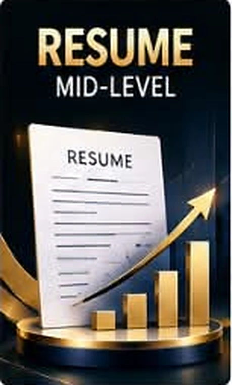 Resume — Mid Level product mockup