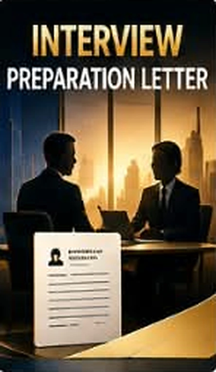 Interview Preparation Letter product mockup